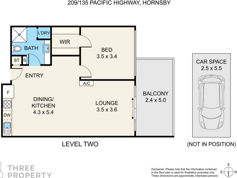 209/135 Pacific Highway, Hornsby, NSW 2077 AUS